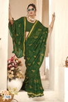 Komalika Vol 5 By Vallabhi Moss Georgette Daily Wear Saree Suppliers In India
